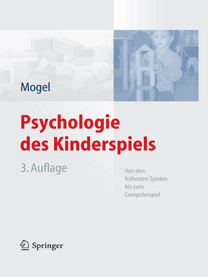 cover image of Psychologie des Kinderspiels